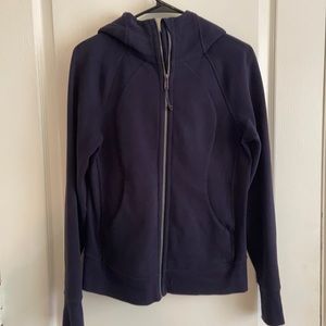 Lululemon scuba hoodie navy size 6